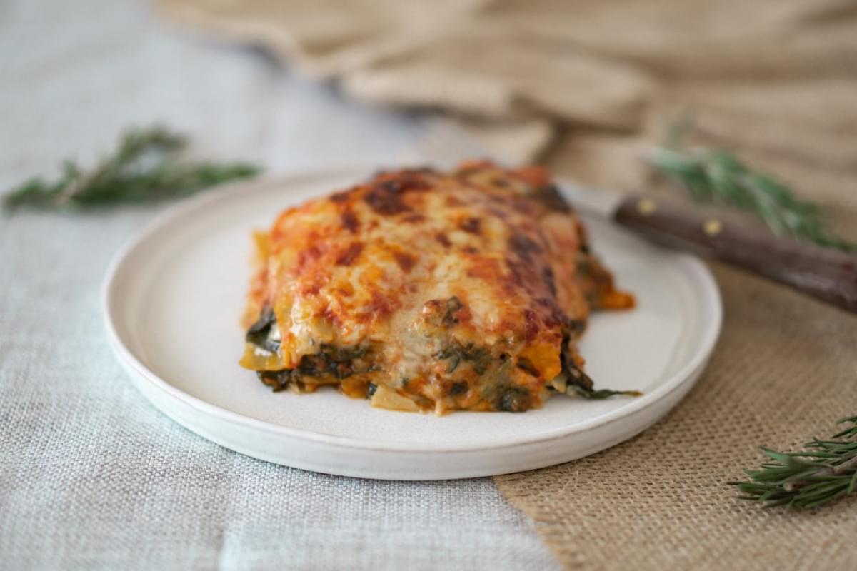 cooked food on white ceramic plate